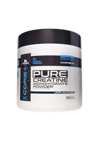 Mustang Nutrition Core+ Pure Creatine Monohydrate Powder Kreatin 250 Gr 50 Servis + Shaker + Protein Kahve Hediyeli Aromasız