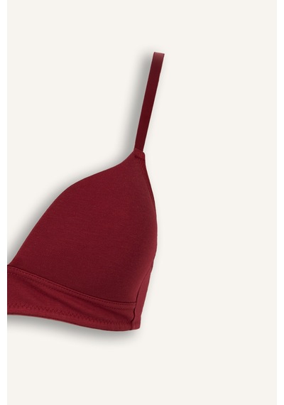 Defacto Pamuklu Kaplı Pedli Balensiz Bra X9027az26aubr285 Bordo-br285