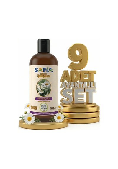 Safia Tüm Saçlar İçin Şampuan 9x400 Ml