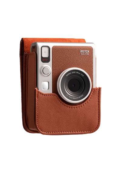 Instax Mini Evo Kahverengi Deri Çanta-fotsıbp079
