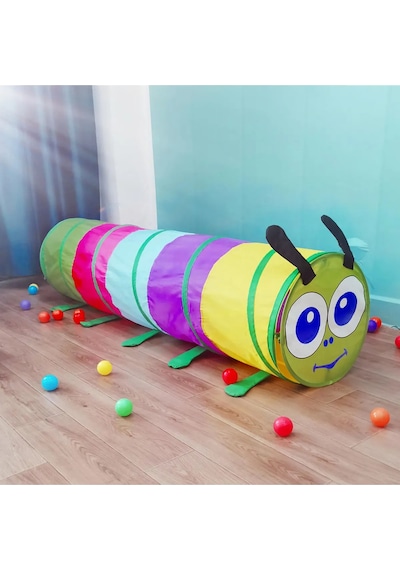 Renkli Otomatik Kolay Kurulum Tırtıl Çocuk Oyun Çadırı 180cm