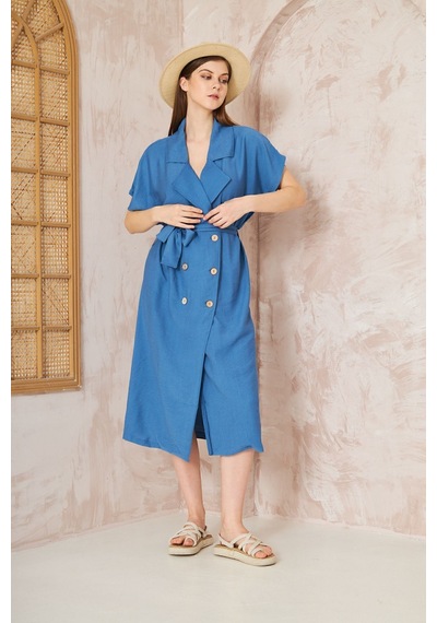 Pasaklı Giyim Kadın Keten Indigo Oversize Geniş Kesim /salaş /uzun Kısa Kollu Yazlık Ceket Elbise 700-3162451 İndigo Pasaklı Giyim Kadın Keten Indigo Oversize Geniş Kesim /salaş /uzun Kısa Kollu Yazlık Ceket Elbise 700-3162451 İndigo
