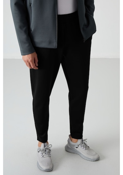 Tommy Life Bran Orman Yeşil - Siyah Scuba Kumaş Erkek Eşofman Takım - 85199 Yeşil - Siyah