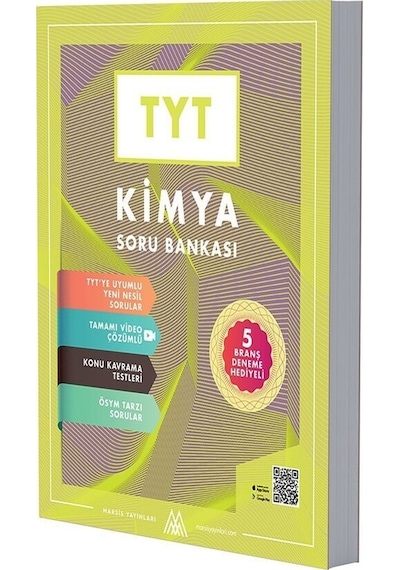TYT Kimya Soru Bankası -  Marsis Yayınları