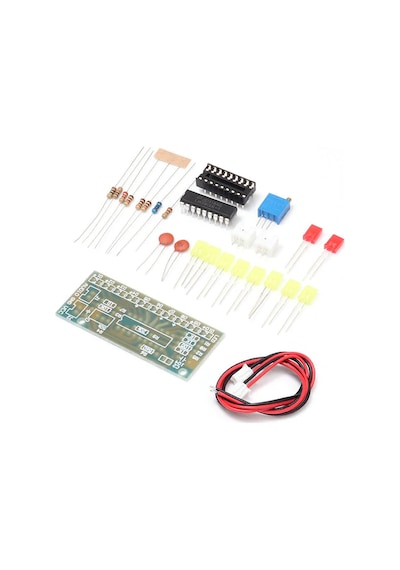 LM3915 10 Led Vumetre Kit DIY Led Elektronik Ses Müzik Demonte