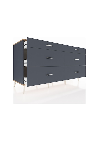 Kronos Konsol 6 Çekmeceli 176x59x99 Antrasit-çam/antrasit Antrasit-çam/antrasit Kronos Konsol 6 Çekmeceli 176x59x99 Antrasit-çam/antrasit Antrasit-çam/antrasit