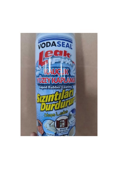 396gr Leak Fix Şeffaf Su Yalıtım Spreyi Sprey Kauçuk Kaplama Su Sızdırmaz Geçirmez Sızıntı Durdurur