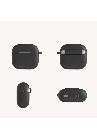 Kilifone - Apple Uyumlu AirPods 4. Nesil - Kılıf Standart Silikon Kılıf - Mavi Açık - T34261 Mavi Açık