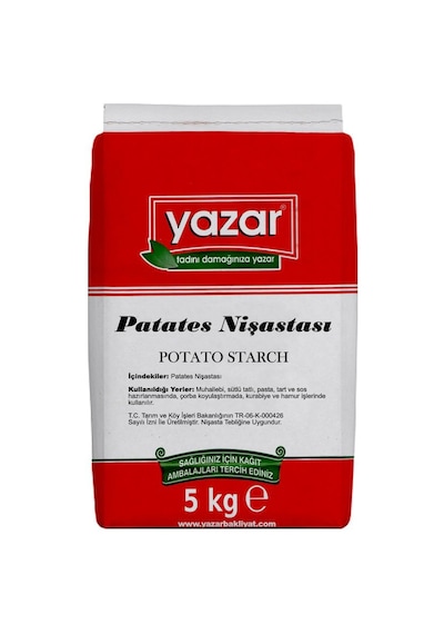 Yazar Patates Nişastası 5 KG