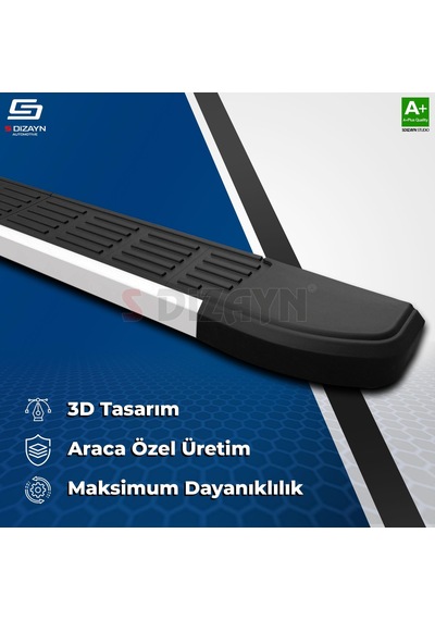 S-dizayn Jaecoo J7 S-line Aluminyum Yan Basamak 183 Cm 2023 Üzeri