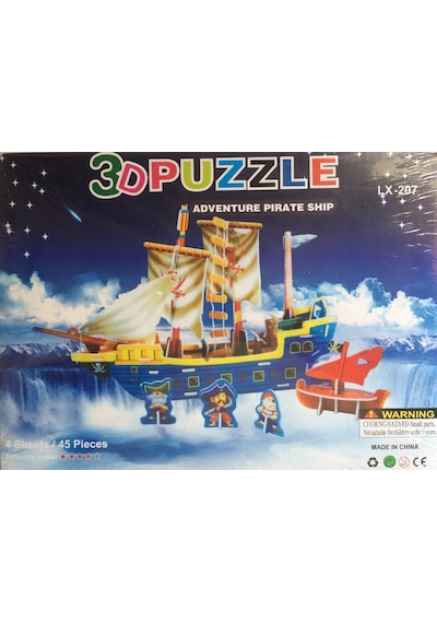 Puzzle Yapboz Eva Sünger 3D Puzzle Yapboz Eva Sünger 3D