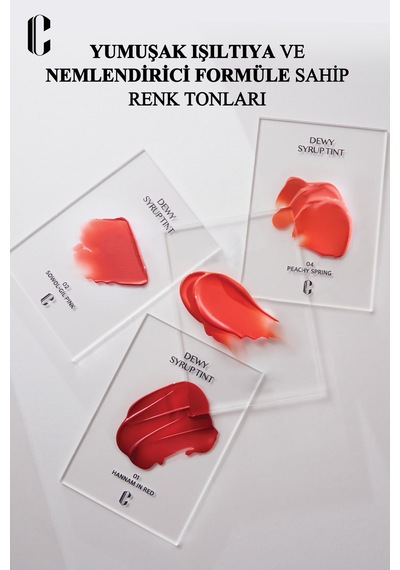 Clio Dewy Syrup Tint 03 Hannam Coral View