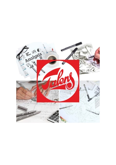 Teknik Çizim Kalemi Pigment Fineliner Kalem Siyah 05 0.45mm