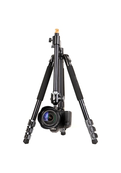 Dp-900 Pro Traveler Seyahat Tipi Yatay Dikey Makro Fotoğraf Monopod Ve Video Slr Kamera Tripod