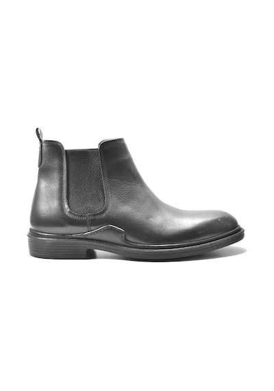 Greyder 62163 Hakiki Deri Siyah Klasik Casual Erkek Bot