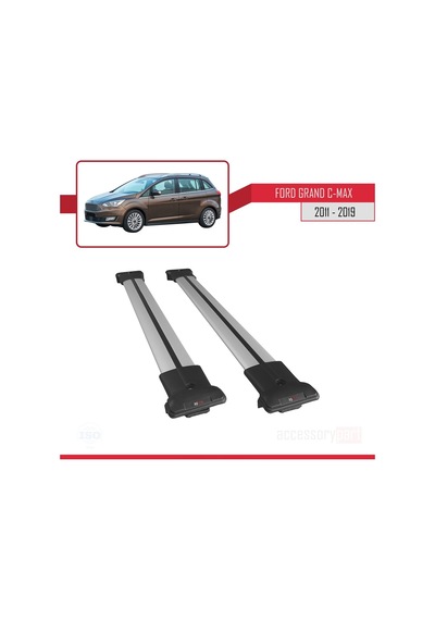 Ford Grand C-Max 2011-2019 Arası Fly Model Ara Atkı Tavan Barı Gr