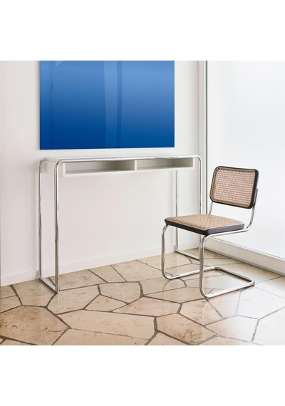 S 32 / S 32 N Konsol Sandalye, Marcel Breuer Tasarımı Bej