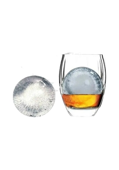 Mucit Home Küre Buz Top Kalıbı Küre Buz Topu Kalıbı 2 Adet Yuvarlak Içecek Buz Topu Dondurucu Şeffaf