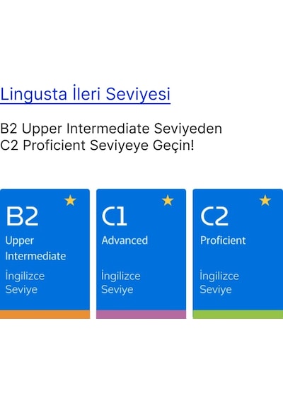 Lingusta Methodu: İleri Seviyesi İngilizce Eğitim Paketi