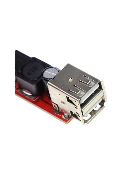 Dual Usb Soket Output 9v/12v/24v/36v To 5vdc-dc 3a Step-down Araç Şarj
