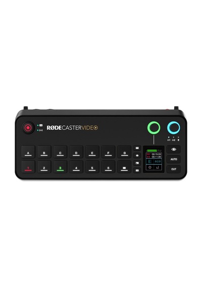 Rødecaster Video Gelişmiş Video Ve Ses Prodüksiyon Konsolu