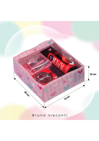 Bruno Visconti Kırtasiye Seti Bv "fresh & Fruity - Pomegranate" 3 Parça