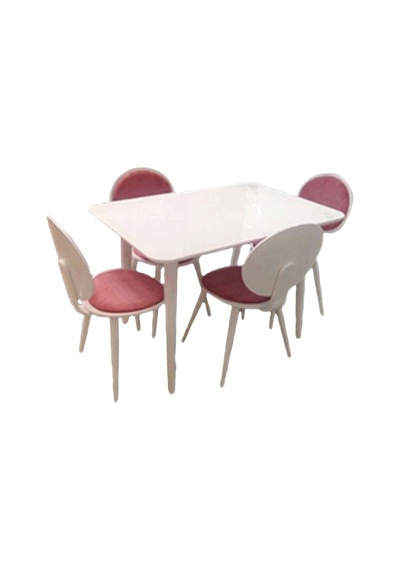 Masa Sandalye Retro Papel Takım Model Kayın Torna Kaplama Sandalye Açılır Parlak Beyaz El Yapım Masa Sandalye Retro Papel Takım Model Kayın Torna Kaplama Sandalye Açılır Parlak Beyaz El Yapım