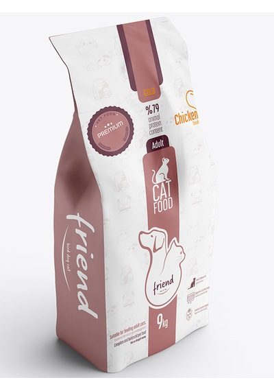 Friend Pet Gold Tavuklu Yetişkin Kedi Maması 9 KG