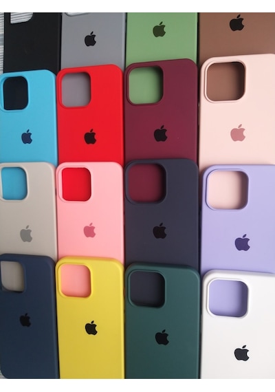 Apple Uyumlu iPhone 13 Pro 6.1 Lansman Içi Kadife Silikon Logolu Kilif 514049155