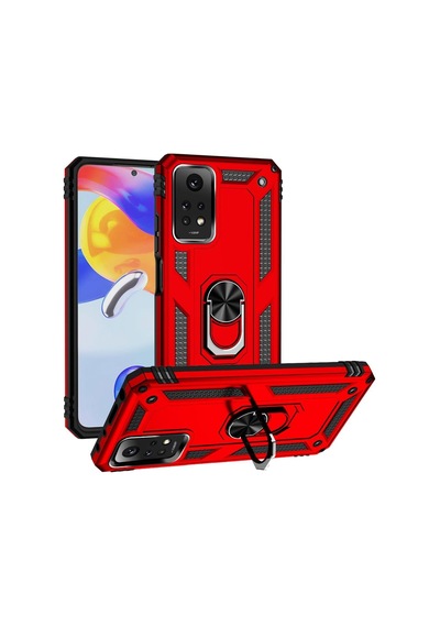 Xiaomi Redmi Note 12 Pro 4g Kılıf Yüzüklü Zırh Tank Vega