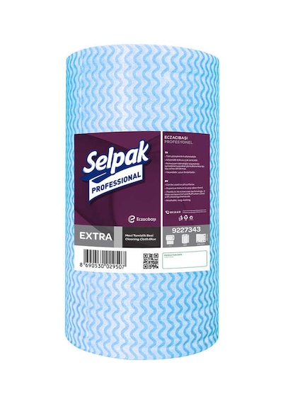 Selpak Professional Temizlik Bezi Mavi 100yp