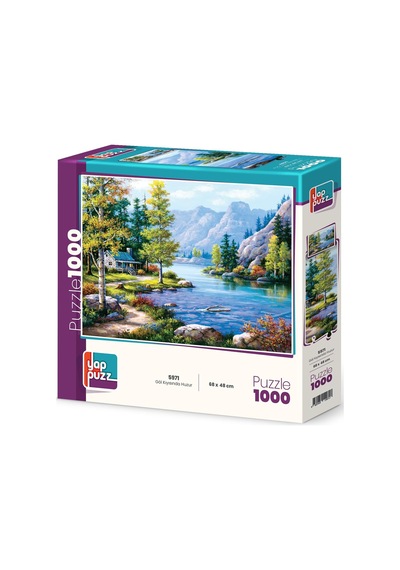 Göl Kıyısında 1000 Parça Puzzle