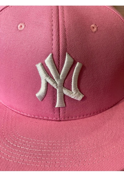 Hamze Ny Yankees Pembe Hiphop Snapback Rapper Basket Cap Şapka Pembe