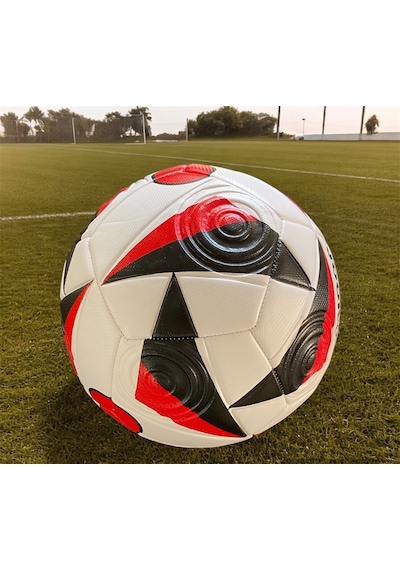 Avrupa Futbol Şampiyonası Maç Topu Kabartmalı Yüzey Halı Saha Çim Çok Renkli