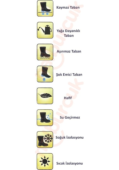 Gezer Kauçuk Avcı Çizme Konçlu Uzun (Çoraplı) - 41