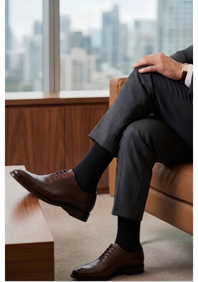 Socketta 3'lü Siyah Erkek Business Bambu Dikişsiz Esnek Çift Kat Kışlık Soket Çorap - Premium Siyah Socketta 3'lü Siyah Erkek Business Bambu Dikişsiz Esnek Çift Kat Kışlık Soket Çorap - Premium Siyah