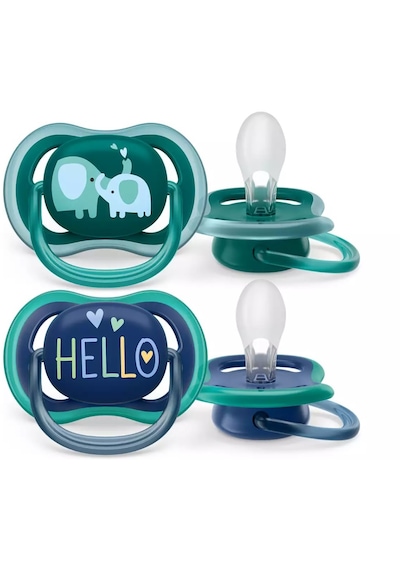 Philips Avent Ultra Air Emzik +18 Ay 2li Erkek Scf349/18 Çok Renkli