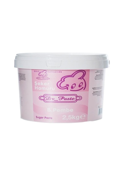 Dr Paste Şeker Hamuru 2,5 Kg - Bebek Pembe
