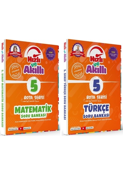 Tammat 5. Sınıf Matematik Ve Türkçe Hızlı Ve Akıllı Soru Bankası Seti 2 Kitap