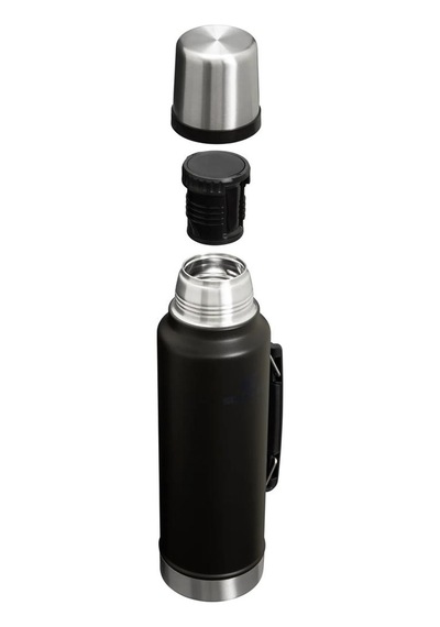 Stanley Classic Vacuum Stainless Steel Thermos 1.4 Lt Black 2.0