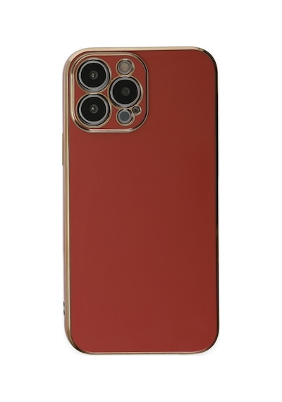 Apple iPhone Uyumlu - 14 Pro Kılıf Volet Silikon - Kırmızı
