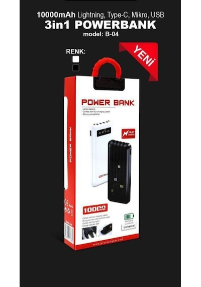 Instatech 10000 Mah Powerbank