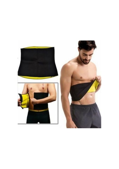 Multiflexpro Giyilebilen Sporcu Termal Sauna Kemer Geçmeli Siyah