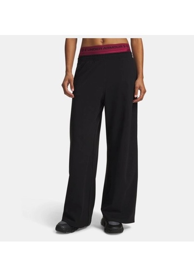 Under Armour Motion Wide Leg Kadın Eşofman Altı 6015169-008 Siyah