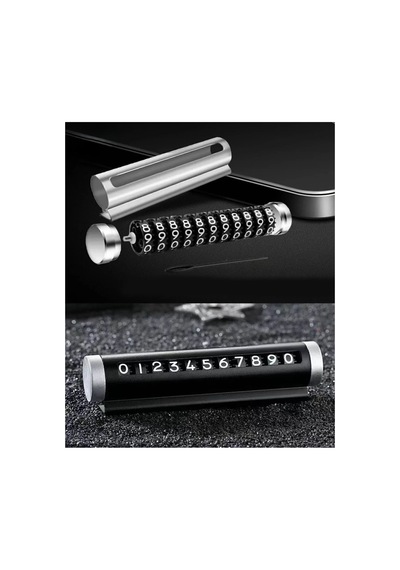 Araç İçi Metal Metal Çevirmeli Telefon Numaratör - 715220672