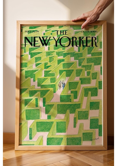 The New Yorker Çerçeveli Tablo October 2 2006