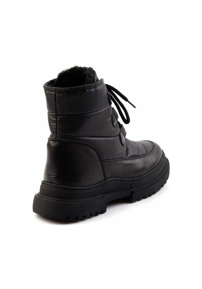Bambi Mat Siyah Kadın Bot & Bootie K02586231285 Mat Siyah