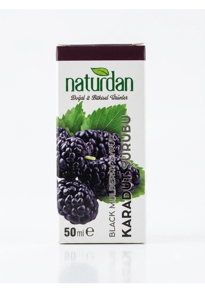 Naturdan Karadut Şurubu 50 Ml