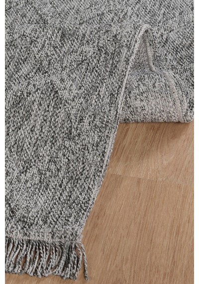 Kaşmir Halı Kilim/Jüt Belek Gri 100x300 CM Salon Mutfak Halısı Yolluk Kilim