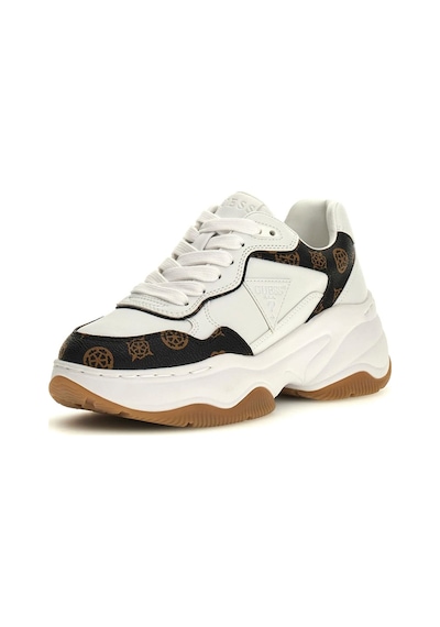 Kadın Hapyy3 Monogram Desenli Kalın Tabanlı Sneaker - Mix 4221606